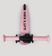 LC 31048 Let's Ride Two Işıklı Katlanabilir 3 Tekerlekli Scooter Pembe thumbnail 3