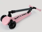LC 31048 Let's Ride Two Işıklı Katlanabilir 3 Tekerlekli Scooter Pembe thumbnail 4