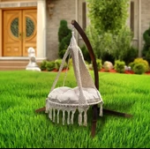 Ahşap Salıncak Bade Klasik Spider - 1