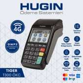 HUGIN Tiger T300 4G Bağlantılı Yeni Nesil Yazar Kasa Pos Cihazı (10 ADET POS RULOSU HEDİYELİ) - 5
