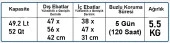 Coleman Xtreme 52 QT Taşınabilir Soğutucu Bızluk 48 Lt - 5