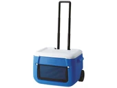 Coleman Poly-Lite Wheeled Mesh 50 QT Tekerlekli Soğutucu Buzluk 47.3 Lt thumbnail 1