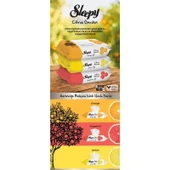 Sleepy Islak Havlu Mendil Meyve Çeşitleri 90 Yaprak (18 Li Set) Plastik Kapaklı (Citrus Garden) - 8