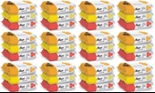 Sleepy Islak Havlu Mendil Meyve Çeşitleri 90 Yaprak (36 Lı Set) Plastik Kapaklı (Citrus Garden) - 1
