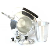 Madfox Çift Taraflı Alüminyum Çaydanlık N°22 Süzgeçli Demlik thumbnail 3