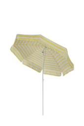 Exent 200 cm Plaj Şemsiyesi, bahçe şemsiyesi, balkon şemsiyesi, eğilebilen şemsiye-SARI - 4