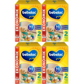 Bebelac 2 Devam Sütü 800 gr 4 Adet - 1
