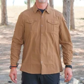 Loç Outdoor Tactical Erkek Gömleği Kum - 1