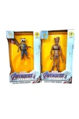 Bambam Avengers Yenilmezler Figür Oyuncak Groot & Roket Rakun 16 Cm. - 1