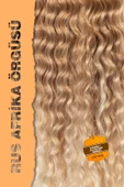 Rus Afro Dalgası Saç – Karamel / Platin Sarı Ombreli - 1