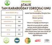 Taş Değirmenden Organik Organik Atalık Karabuğday (Greçka) Unu (Gluten İçermez) - 1 Kilo thumbnail 3
