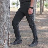 Erkek Outdoor Pantolon - Tactical - Siyah - 4