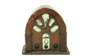 Radyo Kumbara Vintage El Yapımı Dekoratif Hediyelik - 1