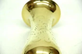 Vazo Düz Model Tamamı Pirinç Dekoratif Hediyelik Knm-H0032 - 3