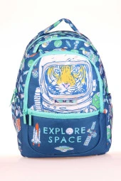Kaukko Kids Sırt Çantası Square Tiger L5164 - 1