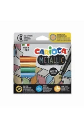 Jumbo Keçeli Boya Kalemi Metalik 6’lı - 1