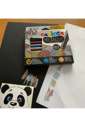 Jumbo Keçeli Boya Kalemi Metalik 6’lı - 6