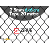 Zirve Tel Örgü Tel Örgü 2,5 mm 6x6, 150 cm Boy, 20 M - 1