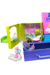 FABBATOYS HDY91 Barbie Extra - Mini Bebekler ve Hayvan Dostlarının Seyahat Maceraları - 5