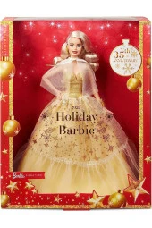 2023 MUTLU YILLAR BEBEĞİ YENİ YIL BARBİE SARIŞIN 35. YIL BARBIE - 1