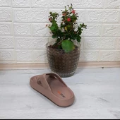 Akınalbella 408 Camel Renk Çapraz eva Hafif Rahat Bayan Terlik thumbnail 8