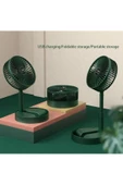 Torima F-06 Yeşil Mini Fan Vantilatör Teleskopik Masa Fan - 3