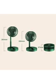 Torima F-06 Yeşil Mini Fan Vantilatör Teleskopik Masa Fan - 2