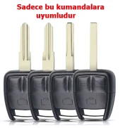 Opel Vectra C Omega Uyumlu 3 Tuşlu Anahtar Kabı Kumanda Kabı Oto Anahtarlık thumbnail 1