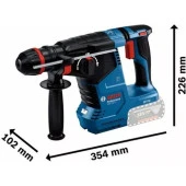 Bosch Gbh 187 Lı One Akülü Kırıcı Delici 18 Volt (Akü ve Şarj Aleti Hariç) - 2