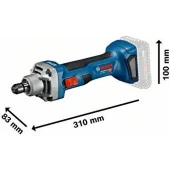 Bosch Ggs 18V-20 Akülü Kalıpçı Taşlama Solo - 2