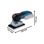 Bosch Gss 18V-13 Titreşimli Zımpara Solo - 2