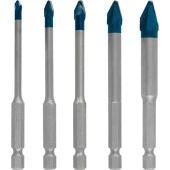 Bosch Expert Hex-9 Hardceramic Delme Ucu Seti 4/5/6/8/10 mm 5 Parça - 2