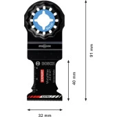 Bosch Expert Metalmax Aız 32 Aıt Çok Fonksiyonlu Makine Bıçağı 40 x 32 mm - 2