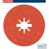 Bosch R782 Expert 115 mm 36 Kum Inox Disk Zımpara 5'li 2608621804 - 1