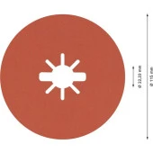 Bosch R782 Expert 115 mm 80 Kum Inox Disk Zımpara 5'li 2608621806 thumbnail 2