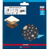 Bosch Expert M480 Başlangıç Kiti, Eksantrik Zımpara Makineleri Için, 150 mm 7 Parça thumbnail 1