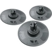 Bosch Easycurvsander Zımpara Tabanı 38MM 3'lü 2609256F54 - 1