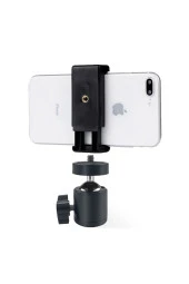 Dikey ve Yatay Açılabilir Profesyonel Fotoğraf ve Video Çekim Tripod Başlığı (Min 7 cm Max 10CM) thumbnail 2