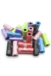 100 Rulo Köpek Kaka Poşeti 1500 Parça Poşet Içerir Köpek Kaka Torbası Dışkı Torbası Kaka Toplayıcı thumbnail 5