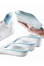 1 Çift Boy Uzatan 3,5 CM Tabanlık, Yarım Boy Ortopedik Topuk Yükseltici, Moon Walk Köpük Taban - 1