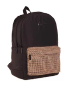 Kaukko Wicker Sırt Çantası Siyah K1716 - 2