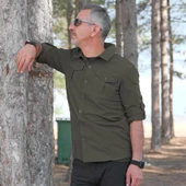 Loç Mustang Outdoor Erkek Gömleği Haki thumbnail 6