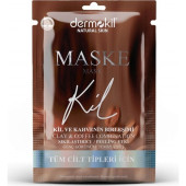 Dermokil Kil ve Kahve İçerikli Yüz Maskesi 15 ml - 1