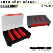 Portfish 4 Bölmeli Slikon Yem Kutusu-120mm - 2