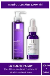 La Roche Posay Mela B3 Koyu Leke Karşıtı Temizleme Jeli 200 ml + La Roche Posay Mela B3 Leke Karşıtı Serum 30 ml thumbnail 1