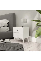 Mezza 3720 MONA 2 ÇEKMECELİ KOMODİN BEYAZ - 1