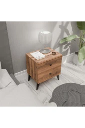 Mezza 3724 MONA 2 ÇEKMECELİ KOMODİN HAT thumbnail 3