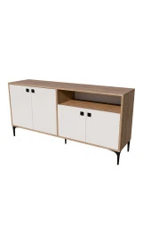 Mezza 1648 ARTEMIS 160 LIK MODERN KONSOL SEPET-BEYAZ - 6