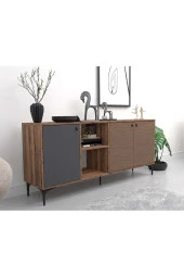 Mezza 1682 Vısıon Konsol 180 Cm Hat - Kaplan - Antrasit thumbnail 3