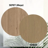 Mezza 5226 SIESTA 90 CM KAHVE KÖŞESİ ÇOK AMAÇLI DOLAP 3 KAPAKLI 1 ÇEKMECELİ KİLER MUTFAK DOLABI SEPETYUNUS - 8